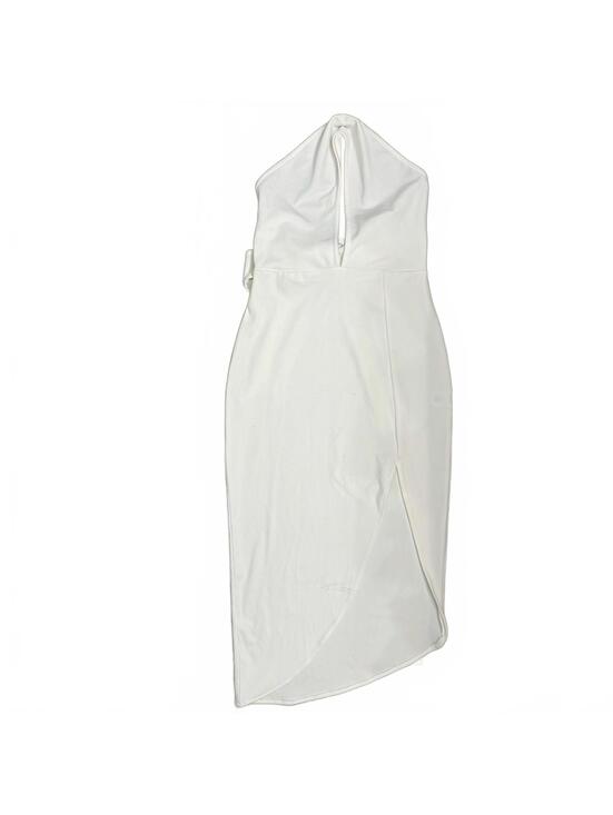 House of Harlow 1960 Dresses & Skirts - House of Harlow x Revolve White Halter Bodycon Midi Dress Size Medium